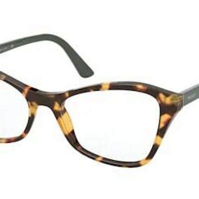 Prada PR 11XV 7S01O1 Eyeglasses in Medium Havana